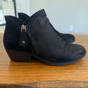 Black Suede Ankle Boots